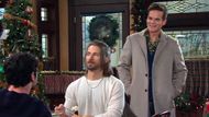 Days of Our Lives' Leo encountering Javi and Kerry. | Image Source: Peacock